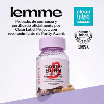 Lemme Burn | Combate la grasa abdominal y regula el metabolismo