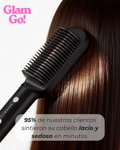 🎀  GlamGo!™ | Cepillo Alisador