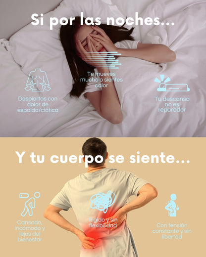 ☁️ Almohada Ortopedica para rodillas Lunaris™