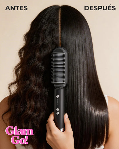 🎀  GlamGo!™ | Cepillo Alisador