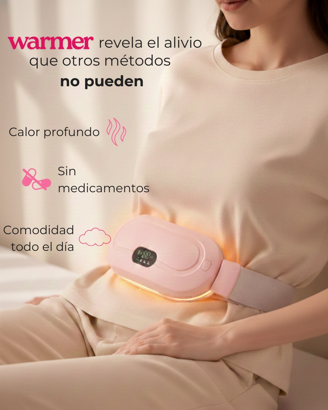 🩷 WARMER 2.0 — Cinturón Térmico