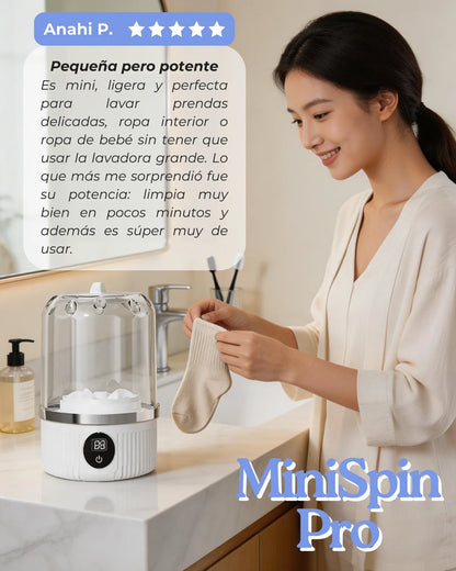🫧 MiniSpin Pro™ | Lavadora Inalámbrica