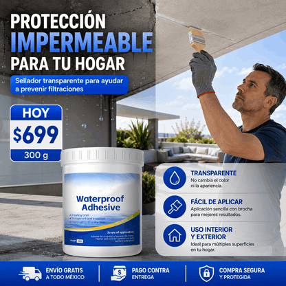 AquaShield Pro™ | Sellador Líquido Impermeabilizante Transparente 300g