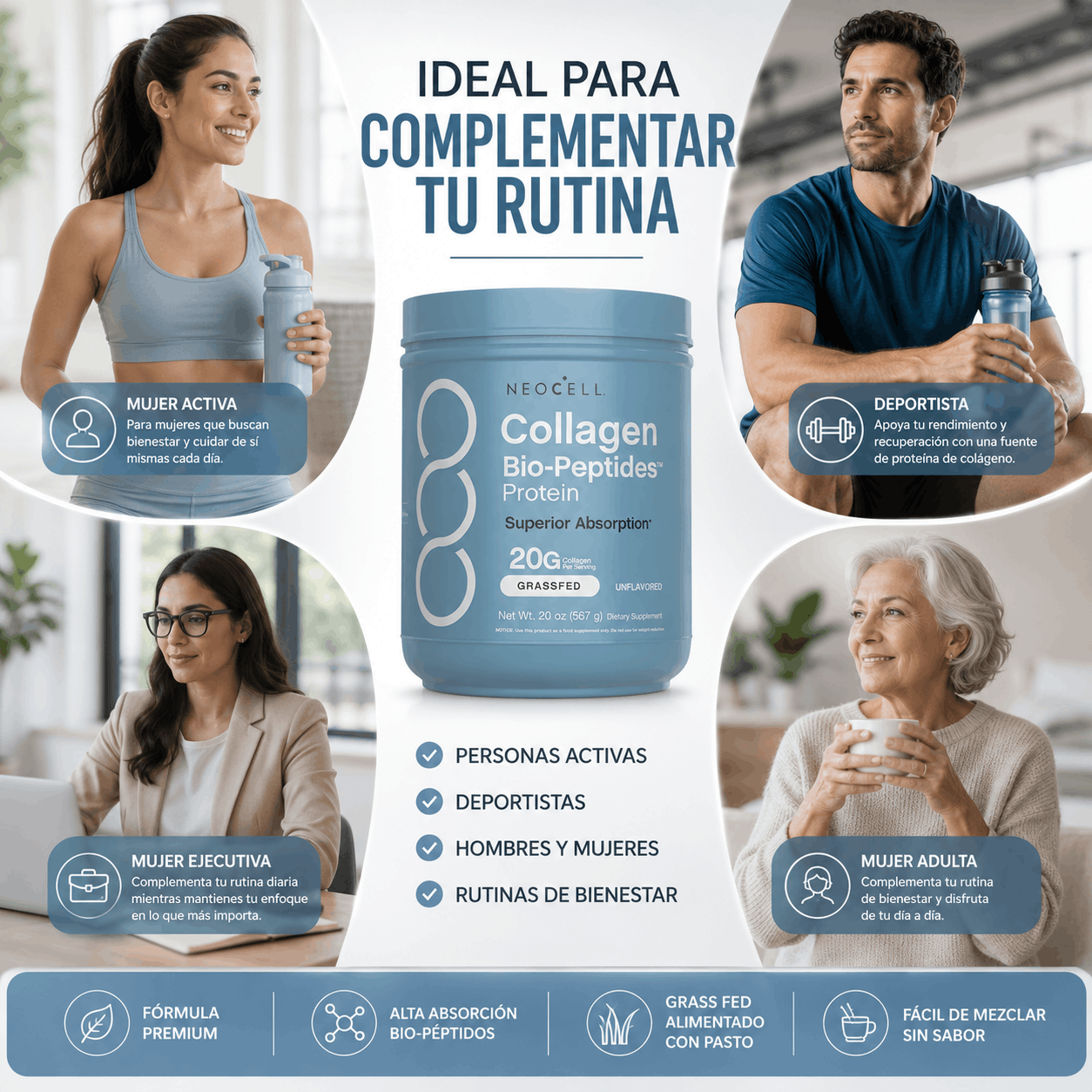 NeoCell® | Colágeno Biopeptidos™ – 567 g
