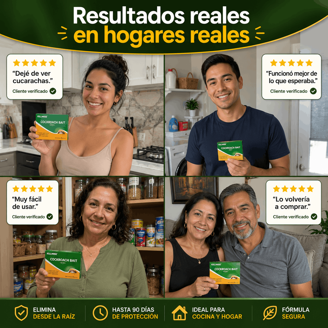 KILLMISE | Repelente para Cucarachas