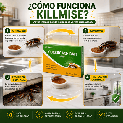 KILLMISE | Repelente para Cucarachas