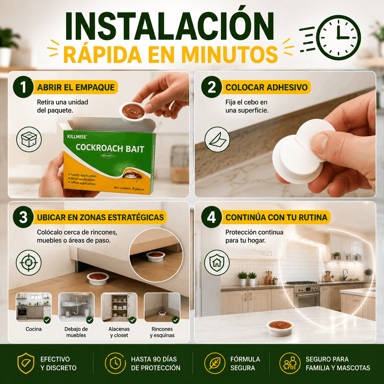 KILLMISE | Repelente para Cucarachas