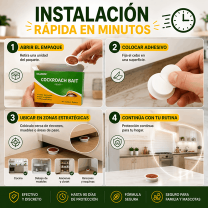 KILLMISE | Repelente para Cucarachas