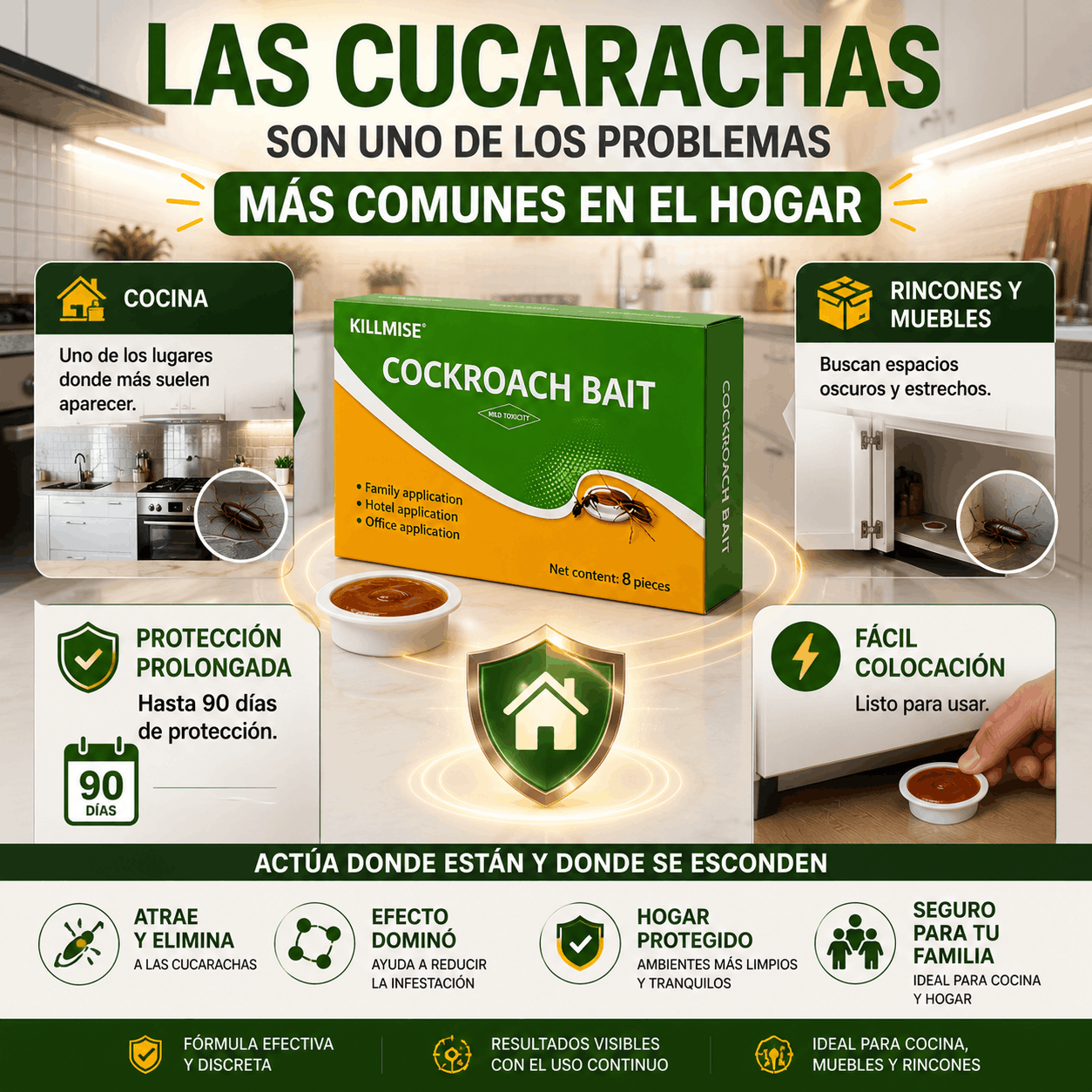 KILLMISE | Repelente para Cucarachas