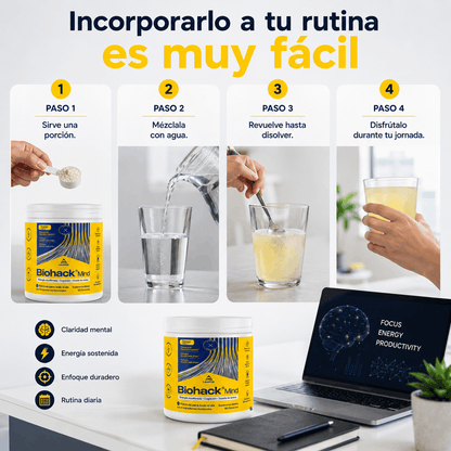 LevelUp | Biohack Mind Suplemento Neuronal