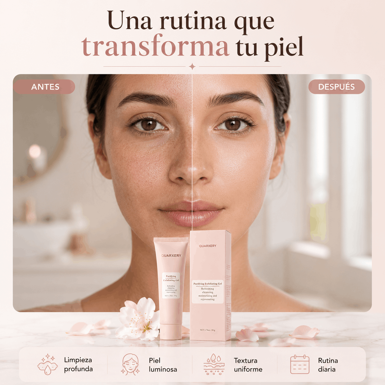 QUARXERY | Gel Exfoliante Purificante 50 g