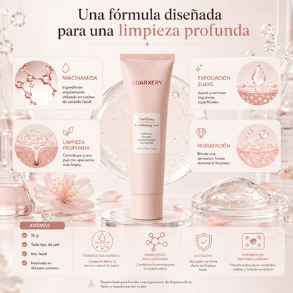 QUARXERY | Gel Exfoliante Purificante 50 g