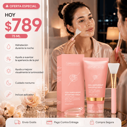 Amococo | Mascarilla Nocturna de Colágeno