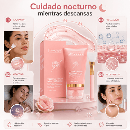 Amococo | Mascarilla Nocturna de Colágeno