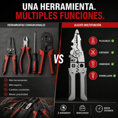 FixPro™ | Alicate Pelacables Multifunción