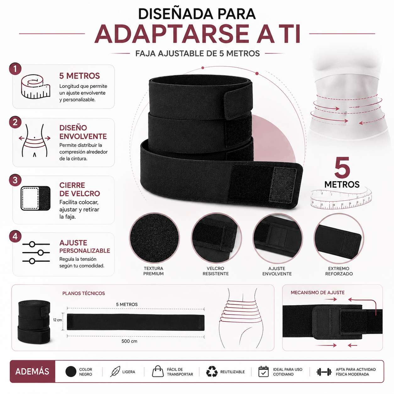 BODYWRAP™ | Faja Ajustable 5M