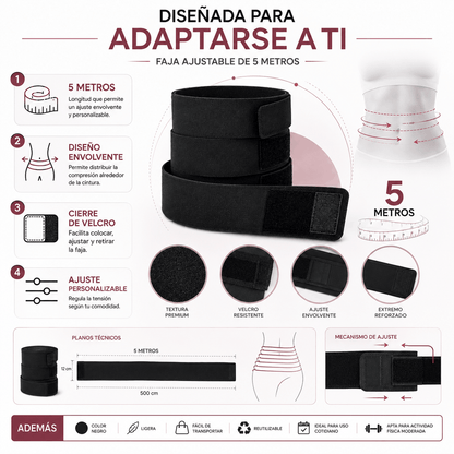 BODYWRAP™ | Faja Ajustable 5M