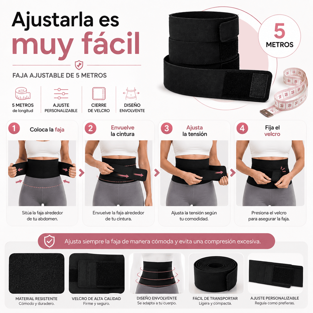 BODYWRAP™ | Faja Ajustable 5M