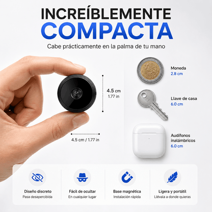 VisionPro A9™ | Mini Cámara WiFi HD