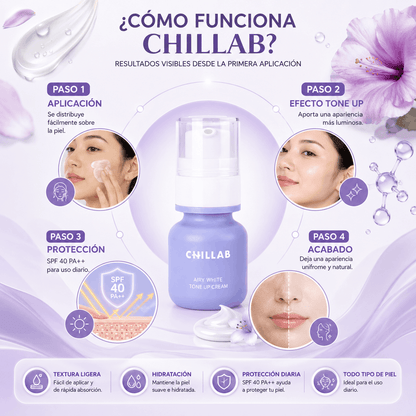 CHILLAB | Airy Glow Tone Up Cream SPF35