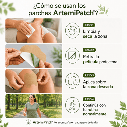 ArtemiPatch™ | 100 Parches para Rodillas y Articulaciones