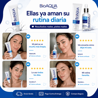 BIOAQUA Pure Skin | Set Antiacné de 3 piezas