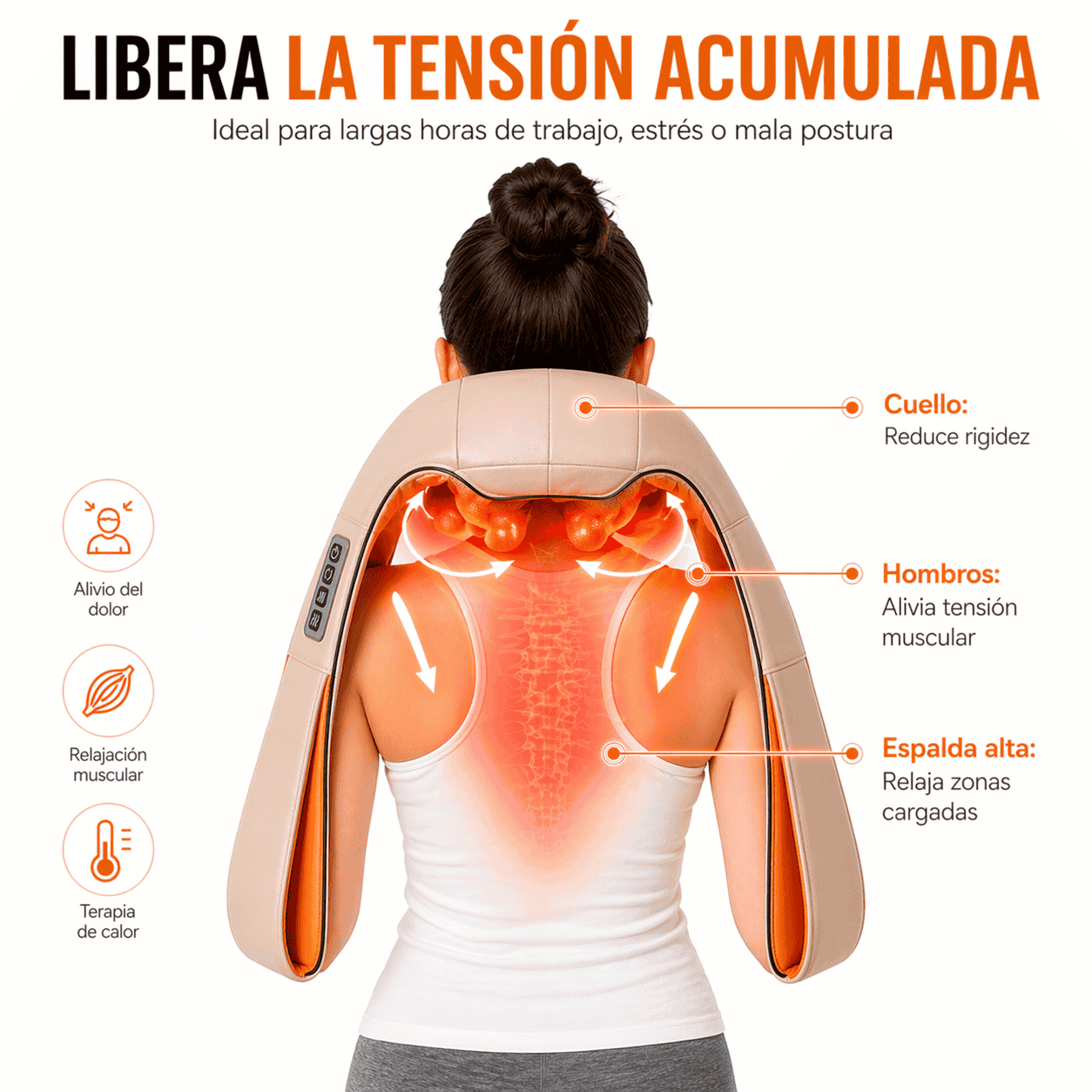 CerviCure™ | Masajeador Cervical 2.0