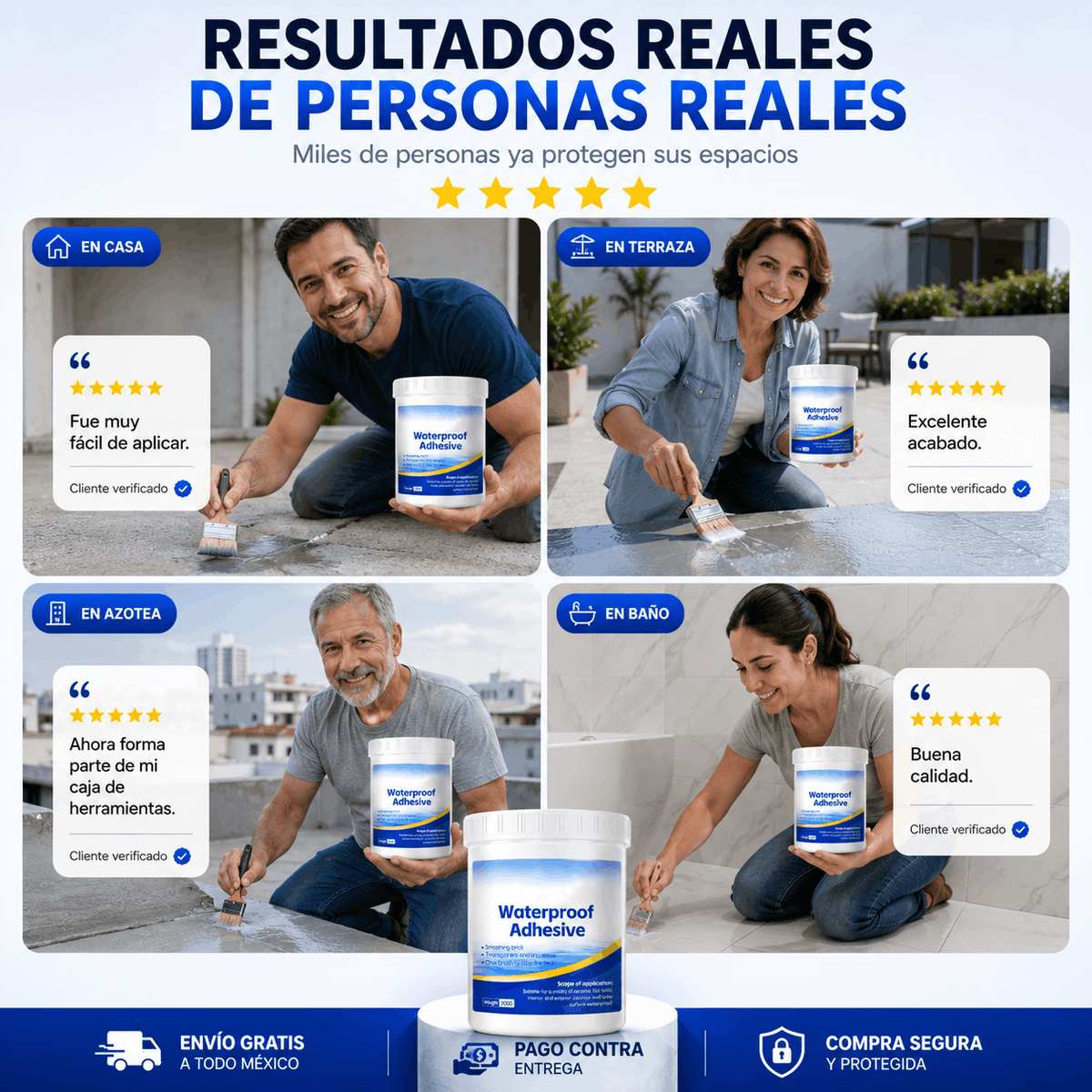 AquaShield Pro™ | Sellador Líquido Impermeabilizante Transparente 300g